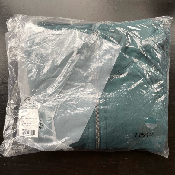 Lululemon Scuba Oversized Full Zip Hoodie “Green Jasper” NWT - Picture 6 of 9